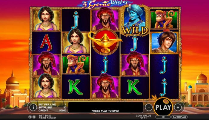 3 Genie Wishes Slot