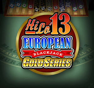 Hi Lo 13 European Blackjack Gold