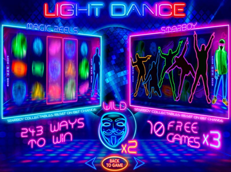 Light Dance Slot Machine