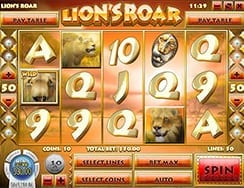 lions roar slots winners