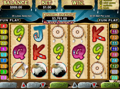 Rain Dance Online Slots