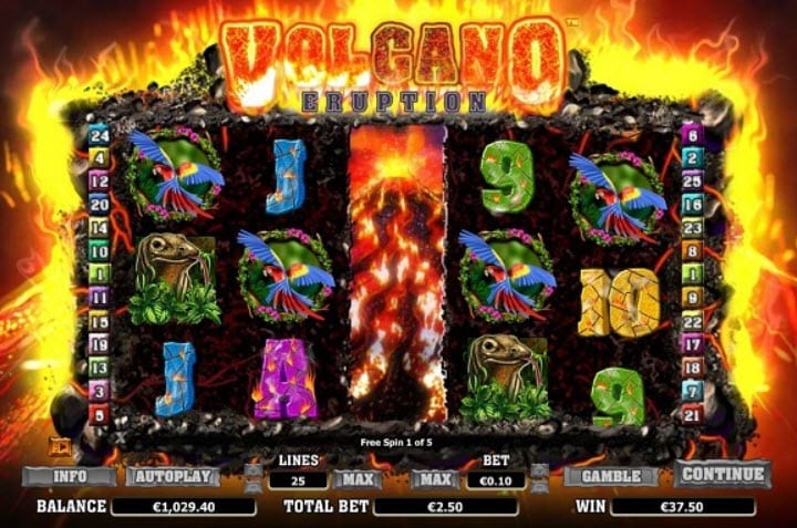 Volcano Eruption Slot