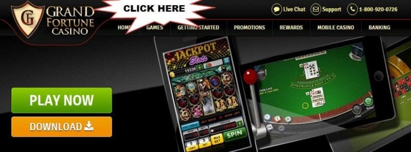 GranFortune Casino deposit