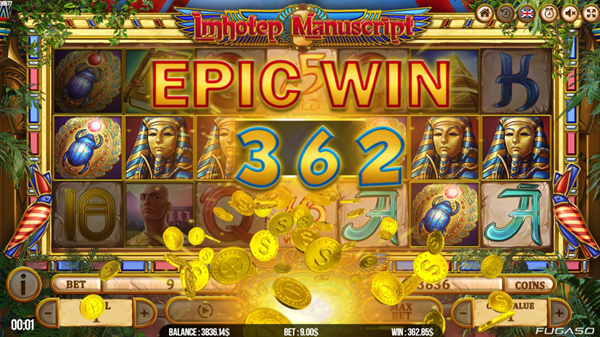 Imhotep Manuscript Slots