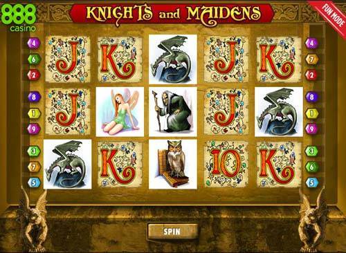 Knights and Maidens slot