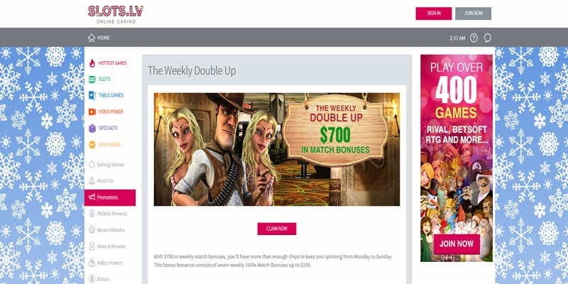 Slots.lv casino on line