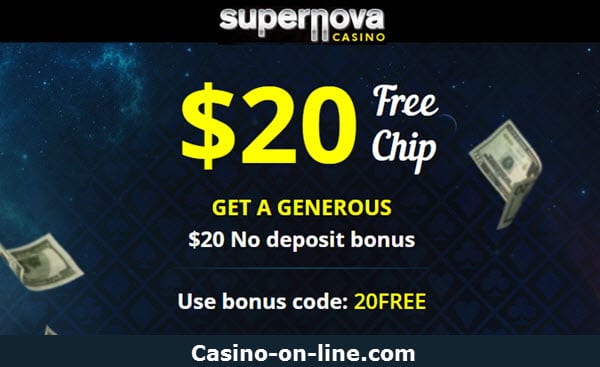 Supernova casino no deposit bonus