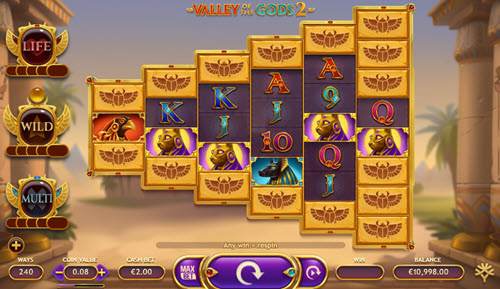 valley gods 2 slot